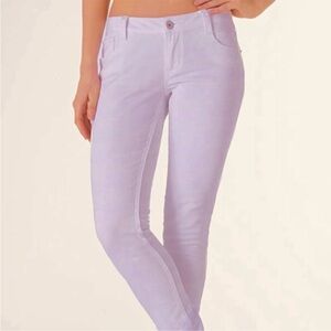 Paris blues jeans super skinny jeans pastel lavender purple